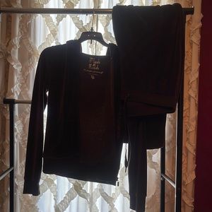 Brown Valor jumpsuit. Very soft and fuzzy!